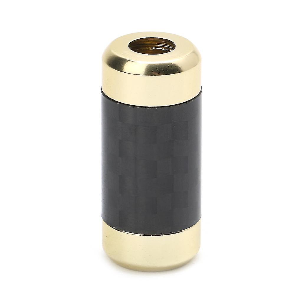 Schwarzer/goldener/silberner Hifi-y-splitter Aus Kohlefaser, 1 Auf 2 Lautsprecher-rca-kabel