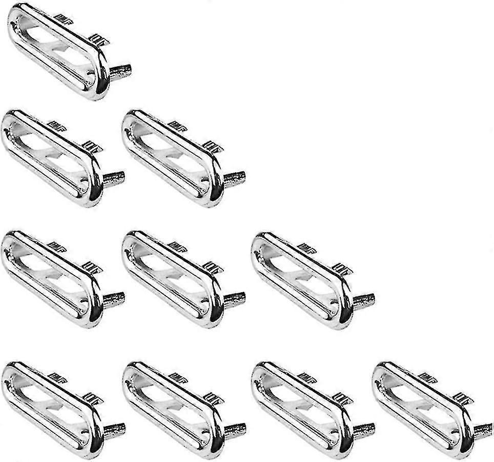 Überlaufring Für Spülbecken, Küchenspülen-dekoration, Überlaufring, Silbernes Überlaufloch, Überlaufabdeckung Mit Rundem Loch (10er-pack Ovale Ringe)