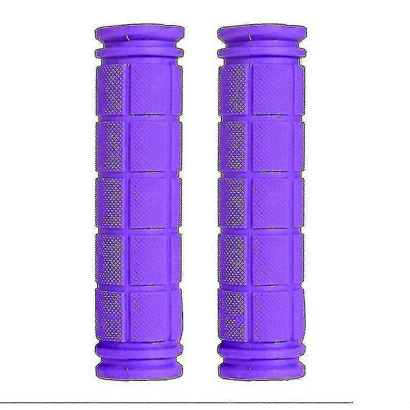 Bmx Mtb Fahrrad Mountainbike Roller Fahrrad Lenker Gummi Soft End Grip ( Farbe : Lila )