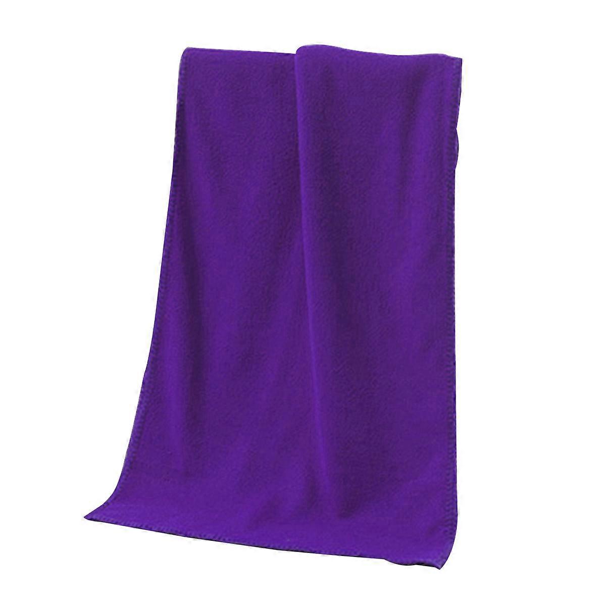 Autoreinigungstücher 30x70cm Mikrofaser Auto Polieren Wachsen Trocknen (lila)-70.00x30.00x0.20cm-purple