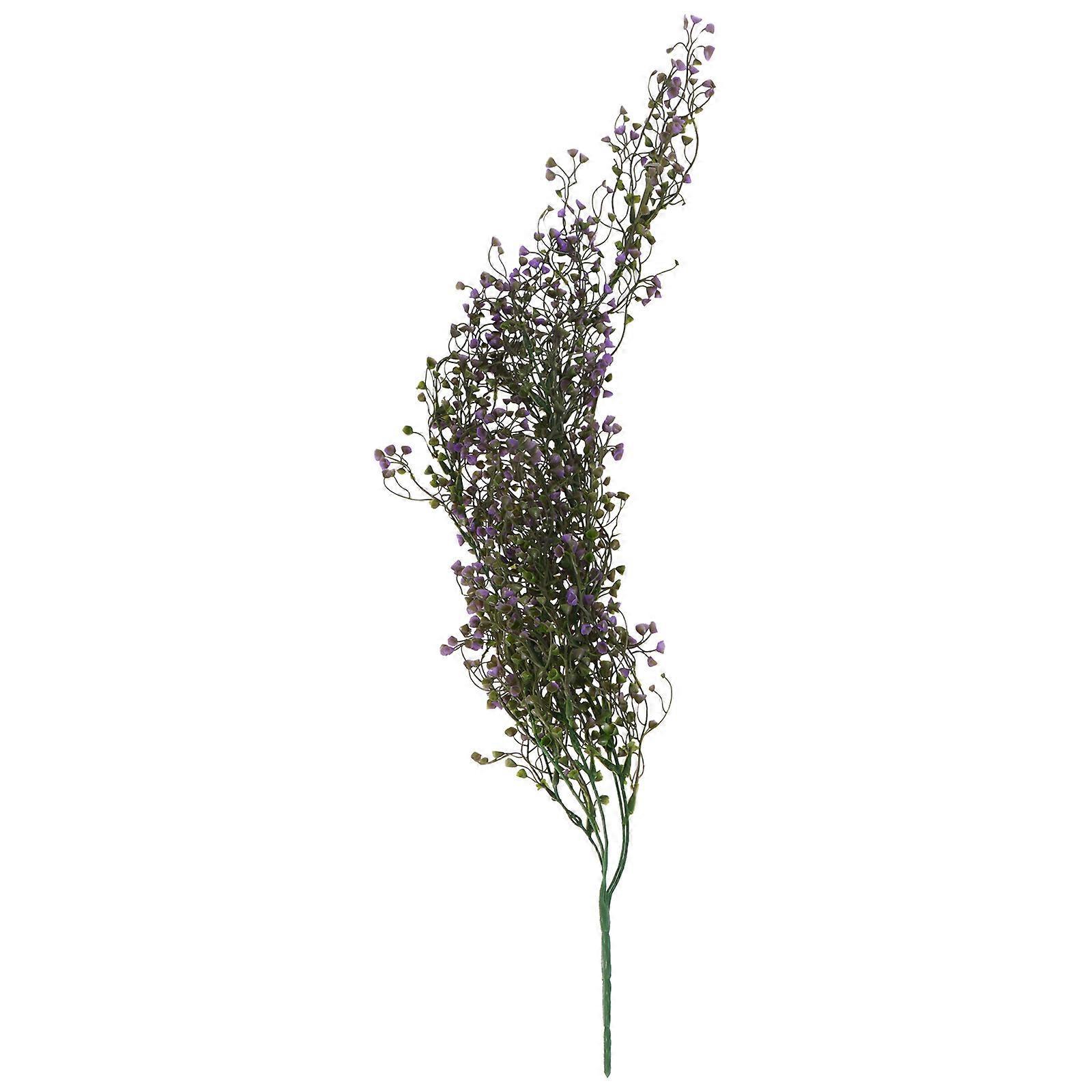 80 Cm Künstliche Hängeblume, Künstliche Ranke, Weide, Rattan, Künstliche Hängepflanze Für Die Wanddekoration Im Haus, Garten (lila)