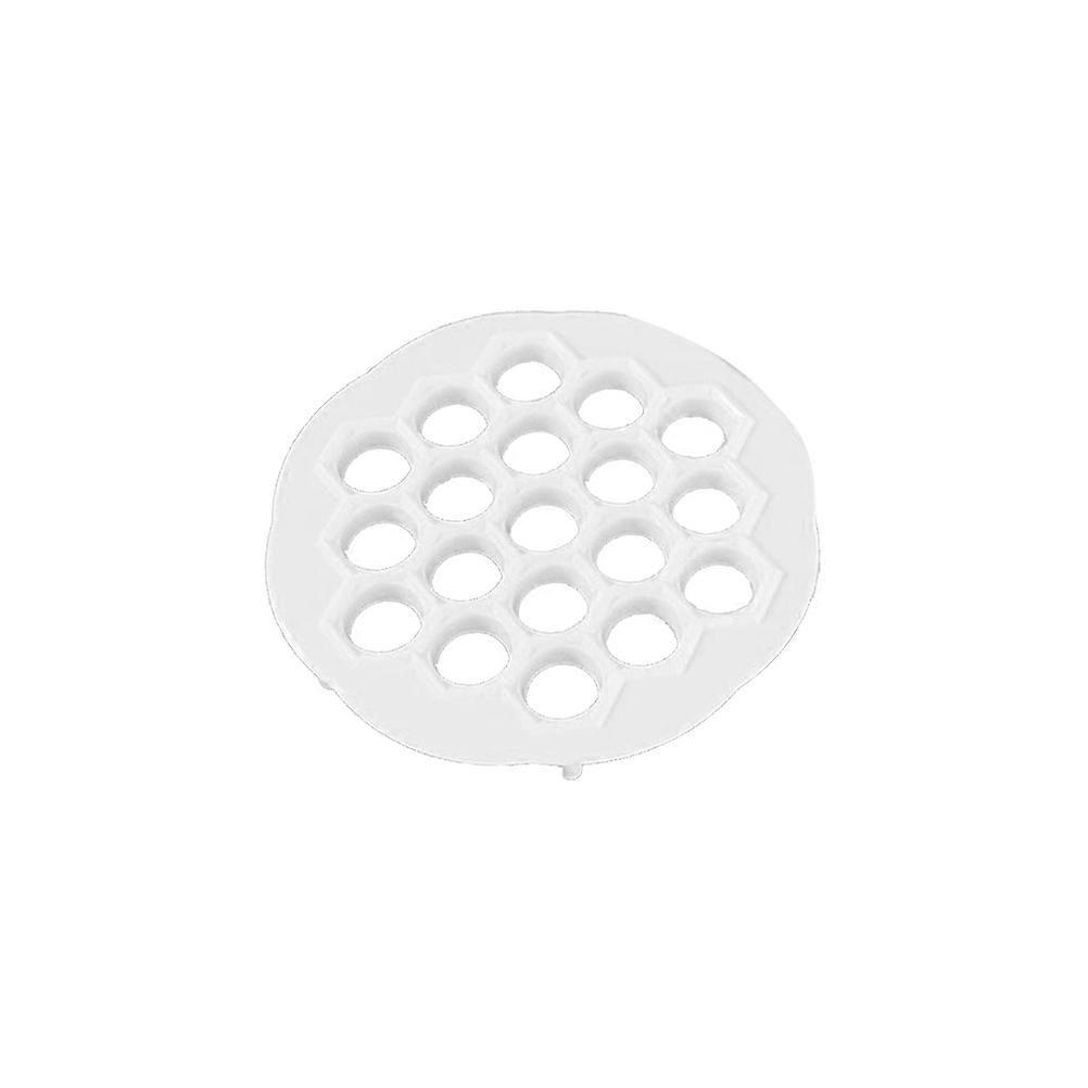 Teigtaschenformer Mit 19 Löchern, Schnellpresse Für Teigtaschen, Küchenzubehör Aus Kunststoff Für Zuhause (weiß)-20.7x20.7cm-white