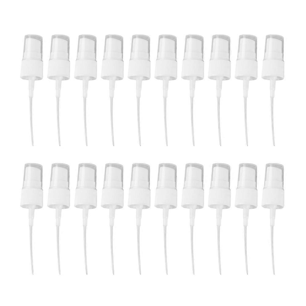 20 Stück Tragbare Sprühflaschen-pumpen-parfüm-sprühköpfe, Nebelzerstäuber-ersatzsprühköpfe, Weiß (kaliber 18)-12.00x2.00x2.00cm-white