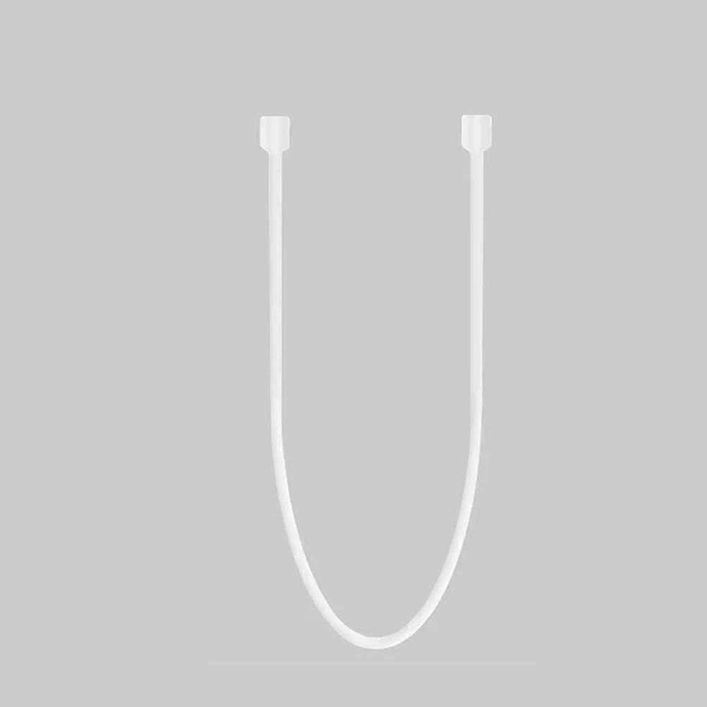 Silikon-verlustsicherungsband Mit Schlaufe Für Apple Iphone X, Iphone 8 Plus, Iphone 8, Iphone 7 Plus Und Iphone 7 Airpods (weiß)-52.00x0.63x0.63cm-white