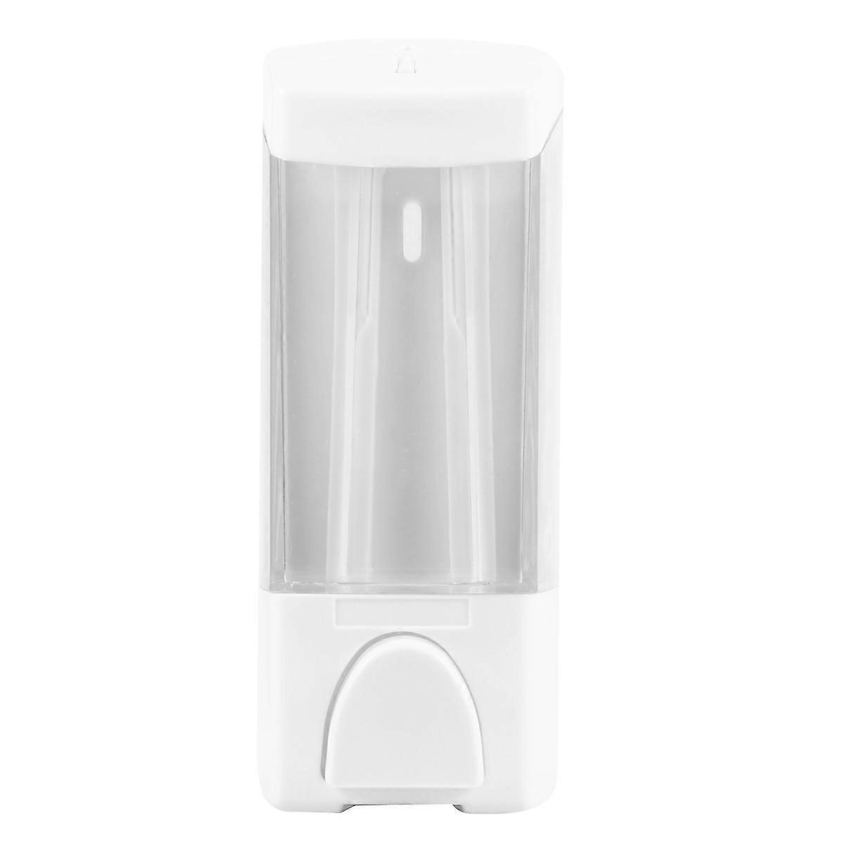 1 Stück 300 Ml Wandseifenspender, Flüssigseifenhalter, Hängeseifenbox, Nachfüllbarer Leerer Behälter Für Zuhause Und Hotel (weiß)-18.3x7.3cm-white