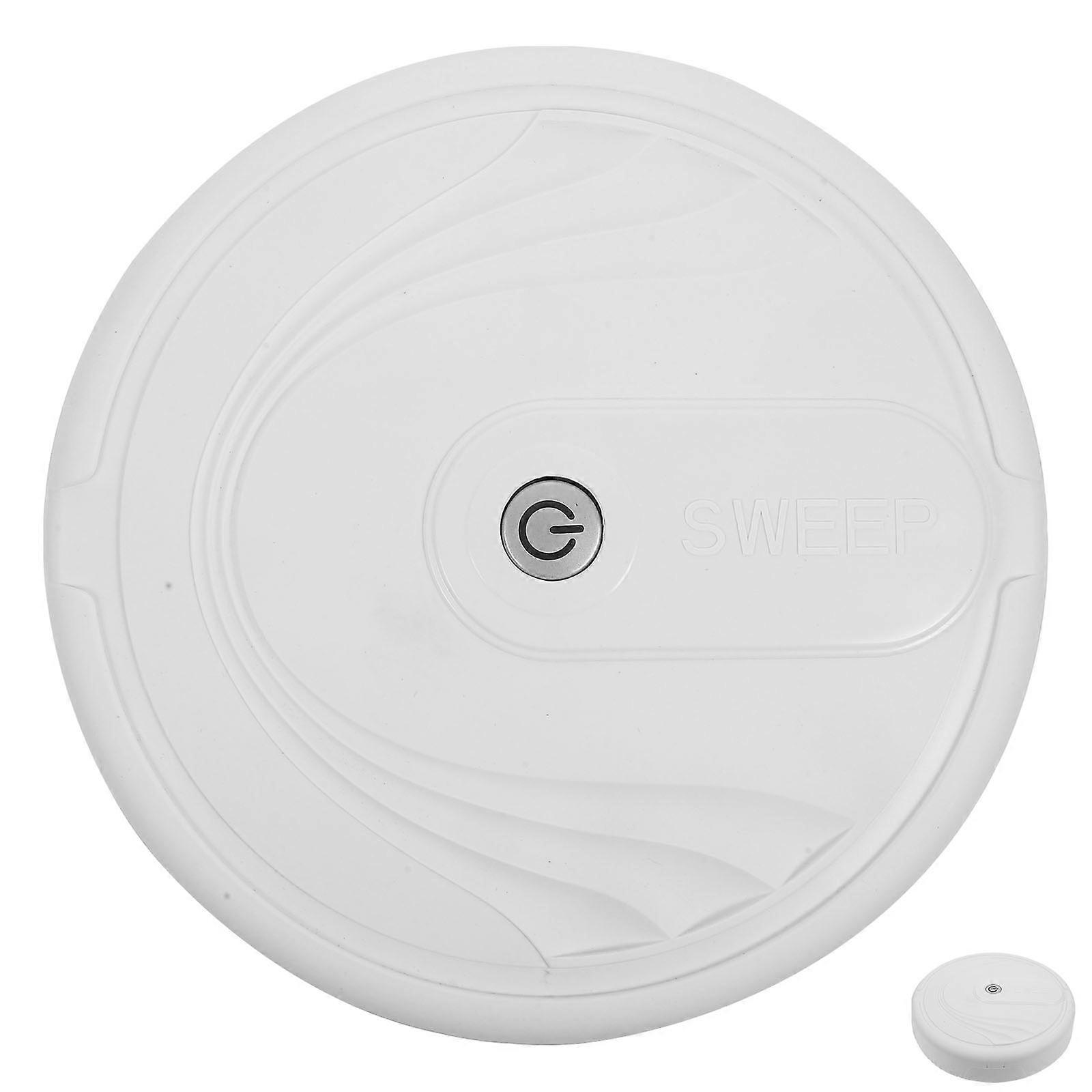 Bodenwischroboter-spielzeug Für Kinder, Wiederaufladbar, Künstlicher Bodenkehrer, Ohne Batterie, Weiß (batteriebetrieben)-23.00x23.00x4.50cm-white