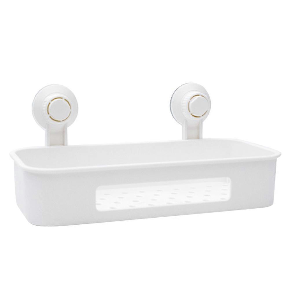 Wandregal Mit Saugnäpfen, Praktisches Wandregal Ohne Bohren Für Zuhause, Bad, Küche Und Hotel (weiß)-2913.313cm-white
