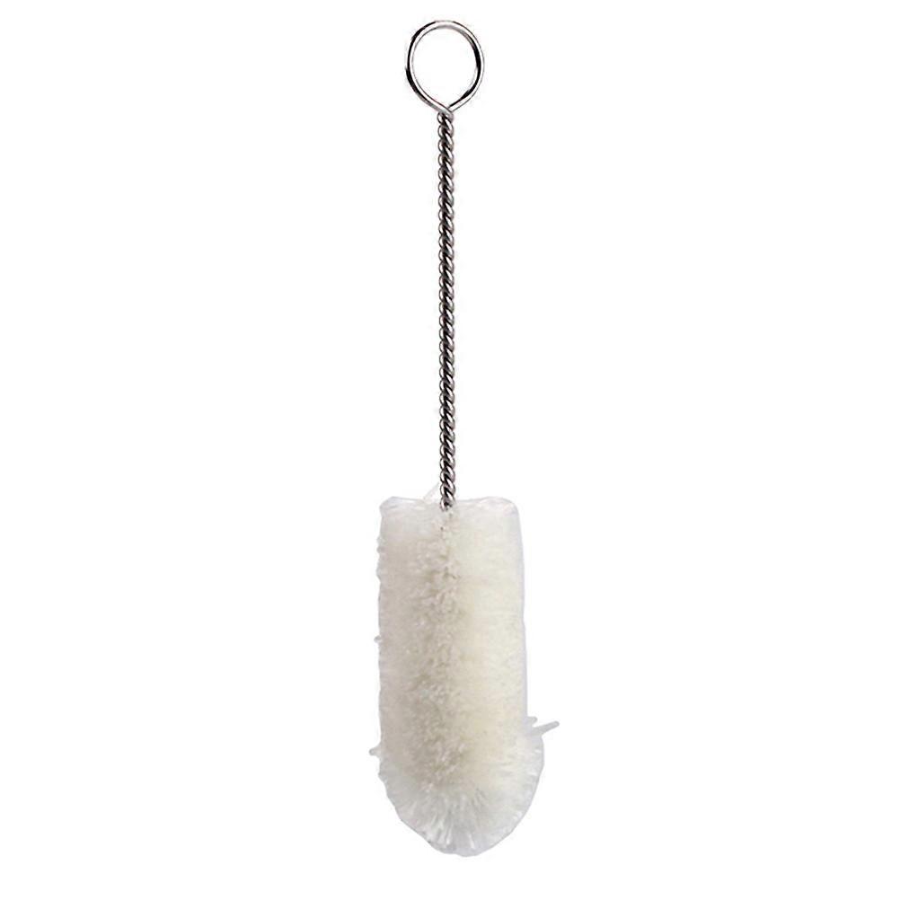 1 Stück Universelle Mundstückreinigungsbürste Mit Metallgriff Für Trompete Und Holzblasinstrumente (weiß)-11.45cm-white