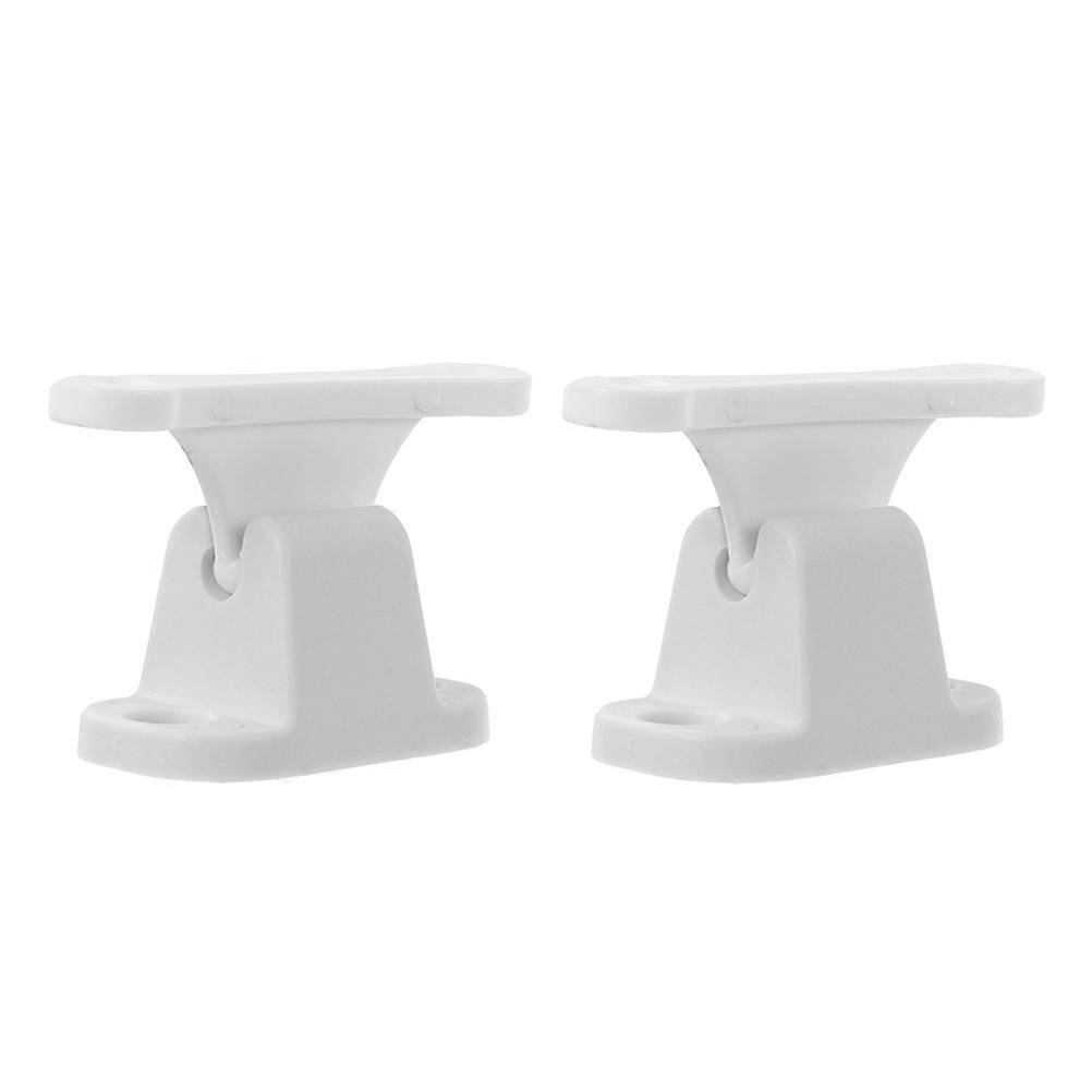 1 Stück Wohnmobil-türstopper In Modifizierter T-form Aus Nylon Mit Türbefestigungsschnalle Für Fenster-6x2cm-white