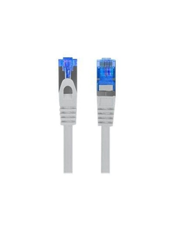Lanberg patch cable - 25 cm - grey RAL7035 - Grau - 0.25 meter