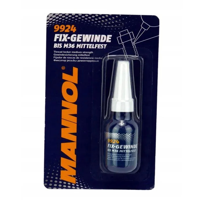 Gewindesicherung Mannol 9924 Hohe Festigkeit 10 Ml