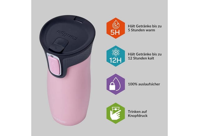 Contigo West loop Millenial pink - 470ml