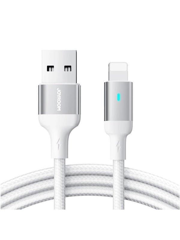 Joyroom Extraordinary Series A10 USB-A / Lightning 2.4A cable 1.2 m - white