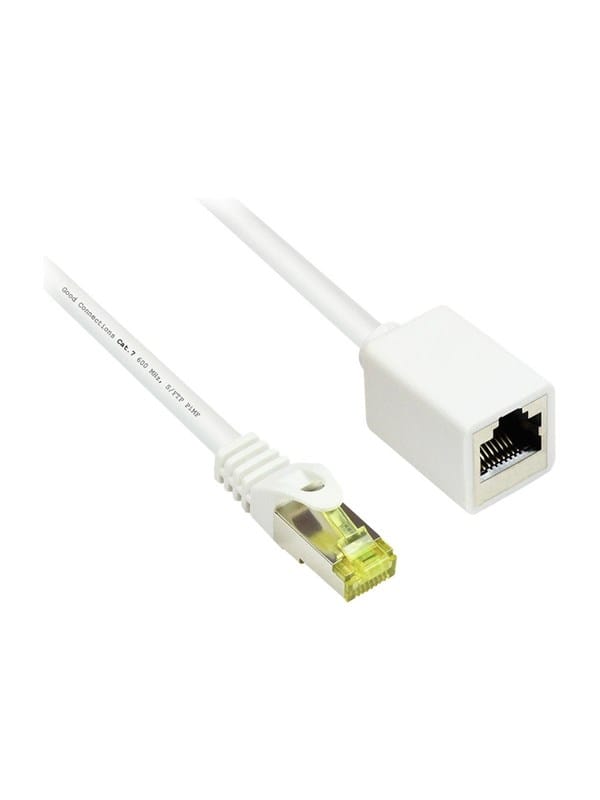 Alcasa electronik Good Connections RNS patch extension cable - 1 m - white - Weiß - 1meter