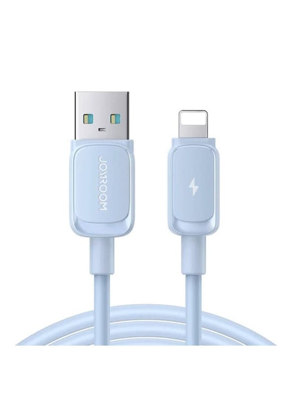 Joyroom Multi-Color Series A14 Lightning / USB-A 2.4A 1.2 m cable - blue
