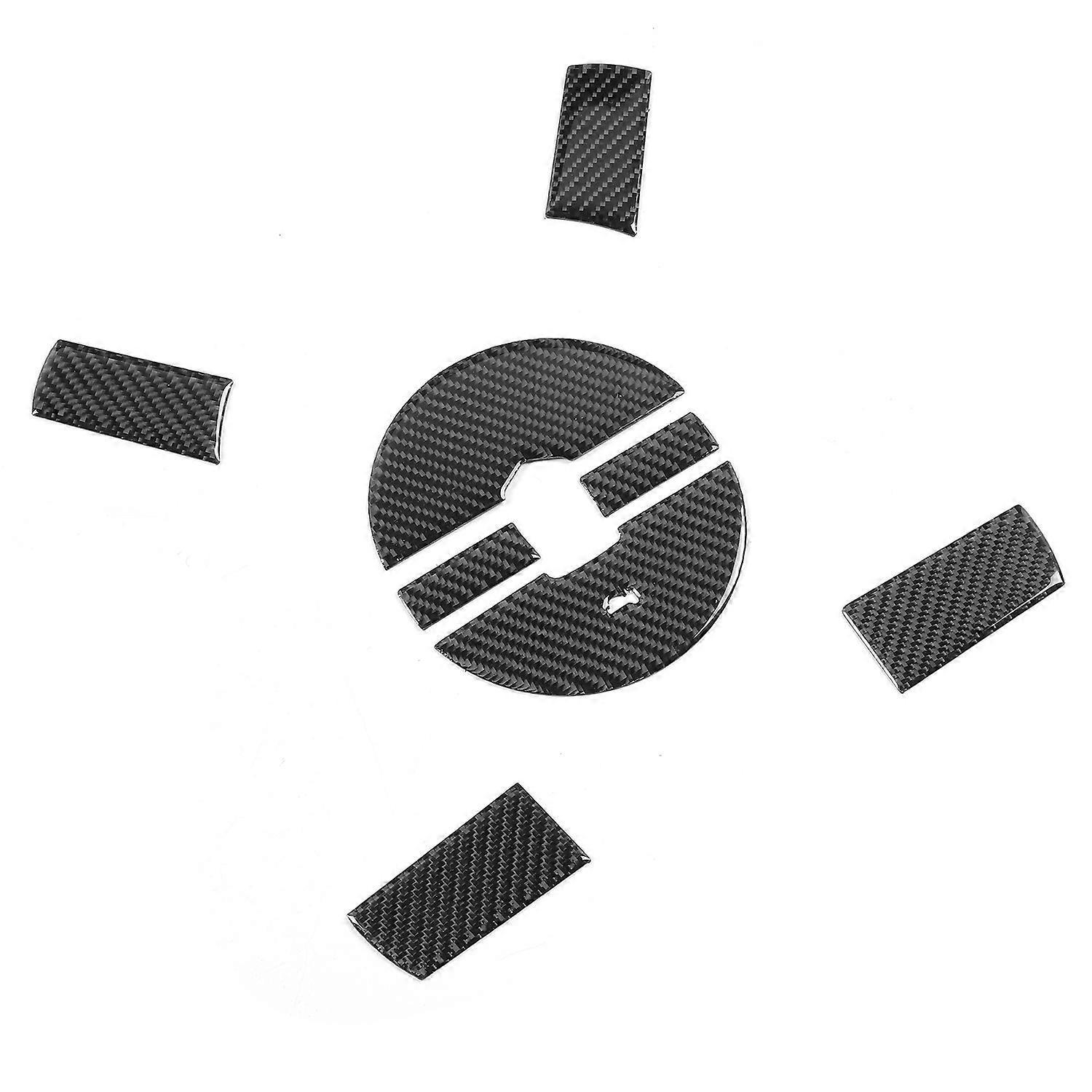 8-teiliges Set Mit Lenkrad-zierknöpfen In Carbonfaser-optik, Passend Für Dodge Challenger 2008–2010b
