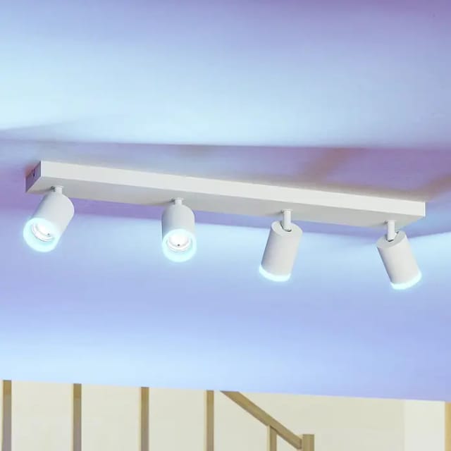 EGLO MELITELLO-Z MATTER spot rail L680 RGB/CCT 4X550lm white