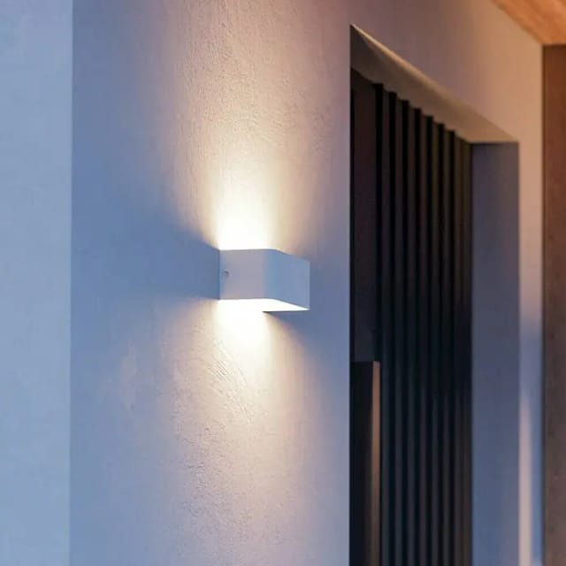 EGLO SANIA-Z MATTER outdoor wall lamp L200 RGB/CCT 1250lm IP55 white
