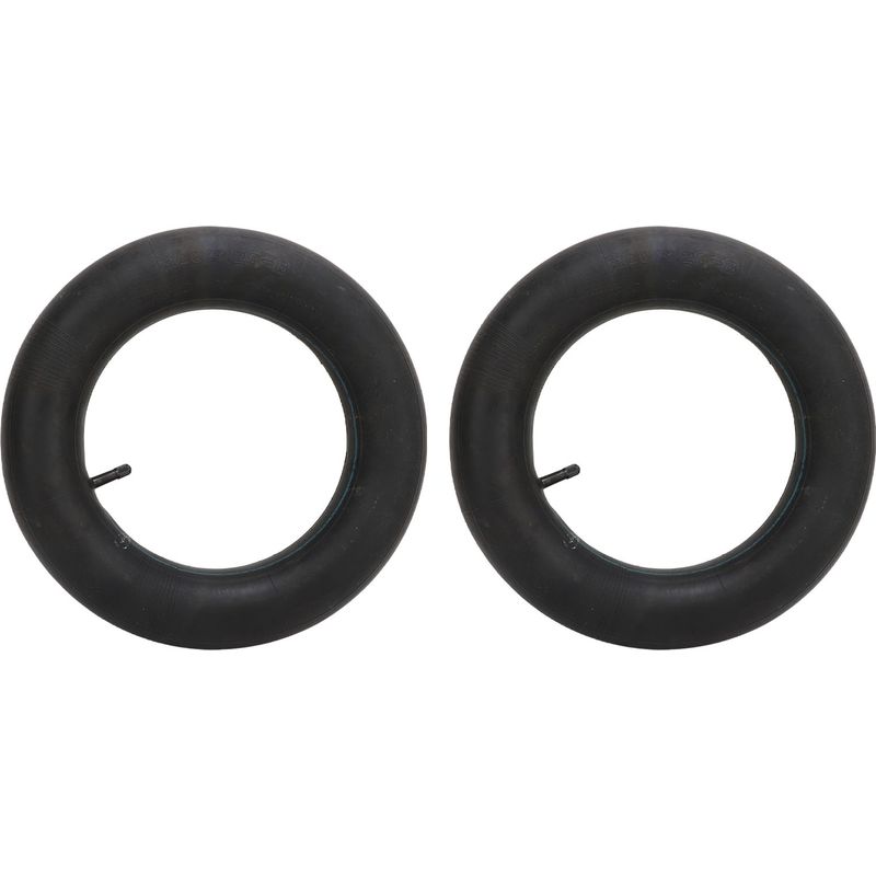 Set Mit 2 Fahrradschläuchen 3.00/3.25-8 Aus Verstärktem Naturkautschuk Mit Tr13-geradventil Für Schubkarren Und Gartengeräte