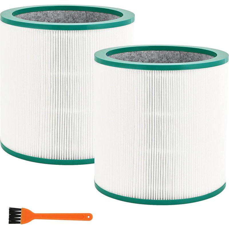 2er-pack Kompatible Hepa-filter Für Dyson Tp01, Tp02, Tp03, Am11, Bp01 (hochleistungsfilter, Teilenummer 968126-03) Inklusive Reinigungswerkzeug