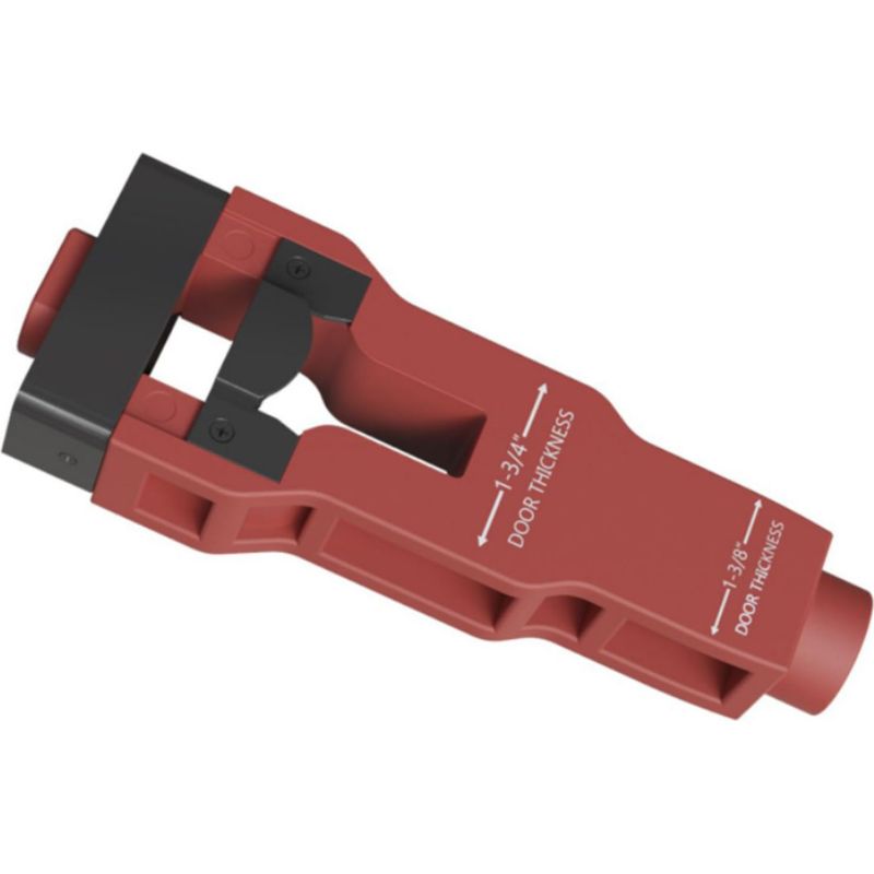 Bohrschablone Für Türschlösser – Ortviai – Aluminium – Präzise Und Leicht Für 35–45 Mm Türen