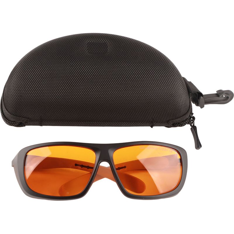 Ortviai Od5+ 190-500nm Ergonomische Schwarze Polycarbonat-laserschutzbrille Für Glasfasertechnik
