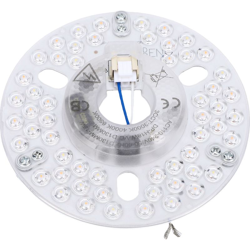 18-w-magnet-led-panel Ø 130 Mm, 3 Farbtemperaturen (3000 K–6500 K), Aluminium