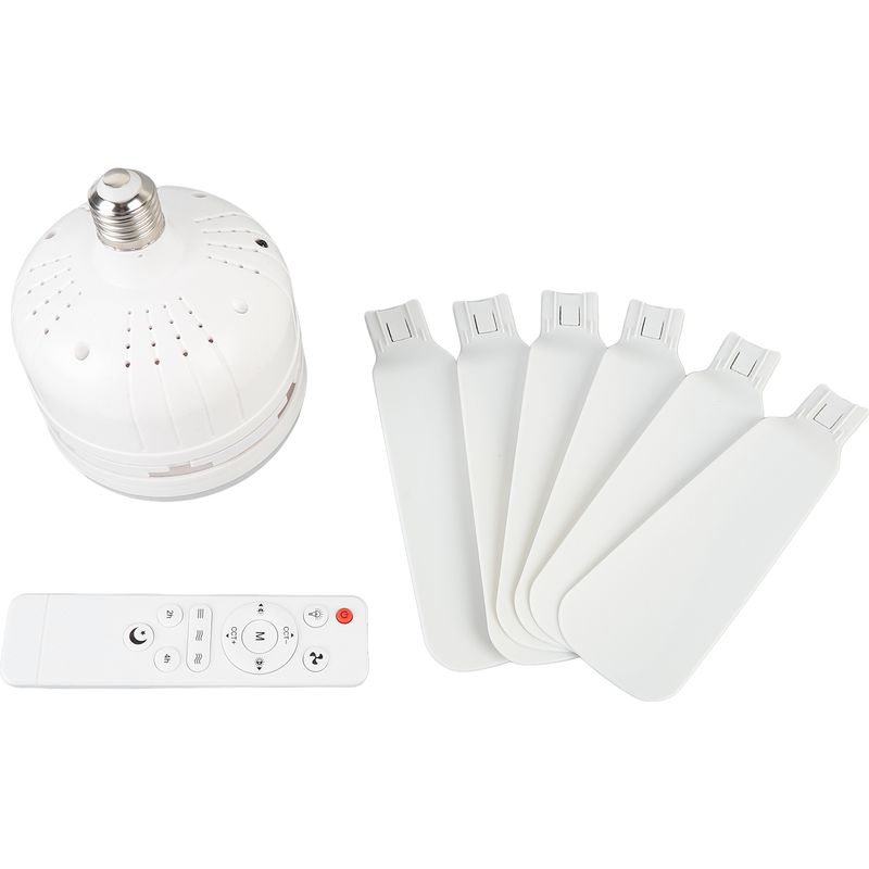 Ortviai Deckenventilator Ø46cm E27 Led Fernbedienung Leises Modernes Design Für Schlafzimmer Wohnzimmer