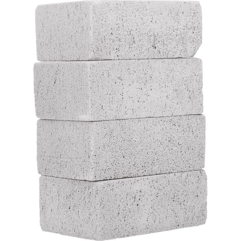 De 4 Blocs De Brique Nettoyants Pour Barbecue Anti Taches Et
