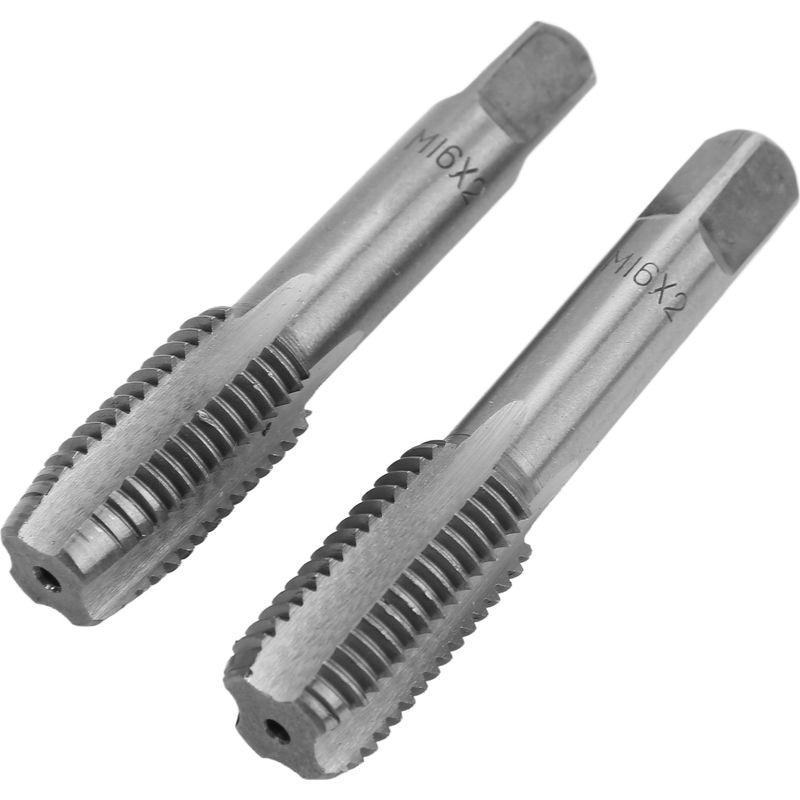 Metrische Hss-gewindebohrer Mit Geraden Nuten, M16x2,0 Handgewindebohrer