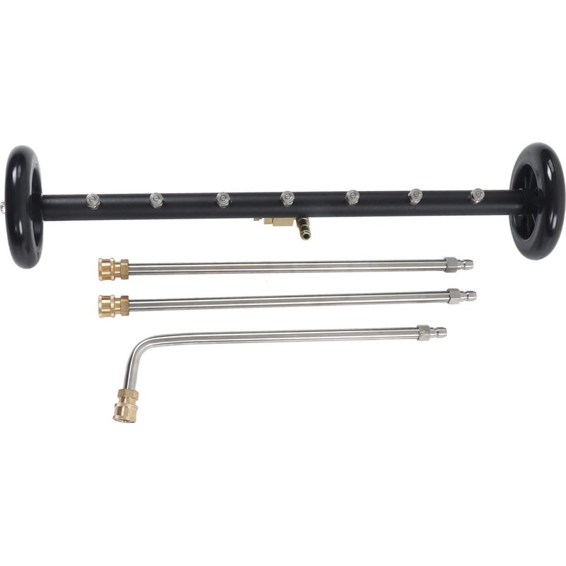 4000 Psi Hochdruck-chassis 2-in-1 Mit Wasserbürste