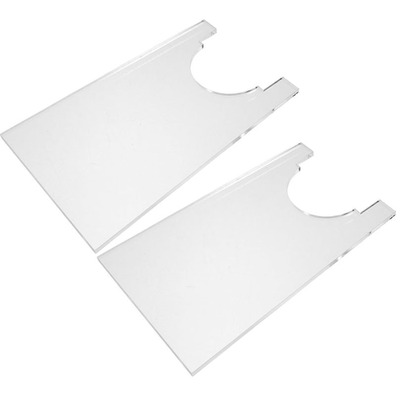 Set Mit 2 Transparenten Acryl-sofastoppern