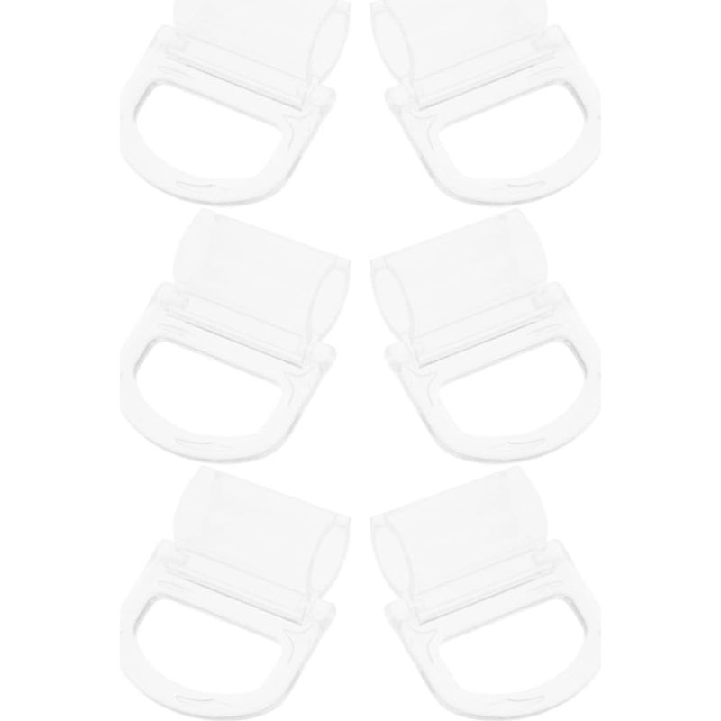 Set Mit 6 Abs-rollogriffen, Kabelloser Zugschnur Für Rollos An Kleinen Fenstern, Montage
