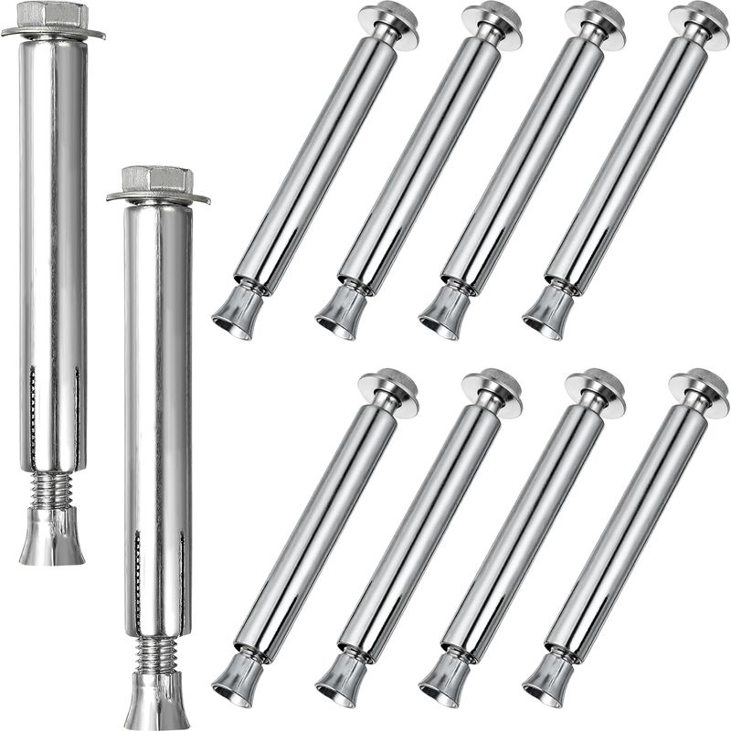 Healeved Spreizdübel, 10er-pack, 80 X 100 Mm, Bodenanker Für Parkplatzbefestigung