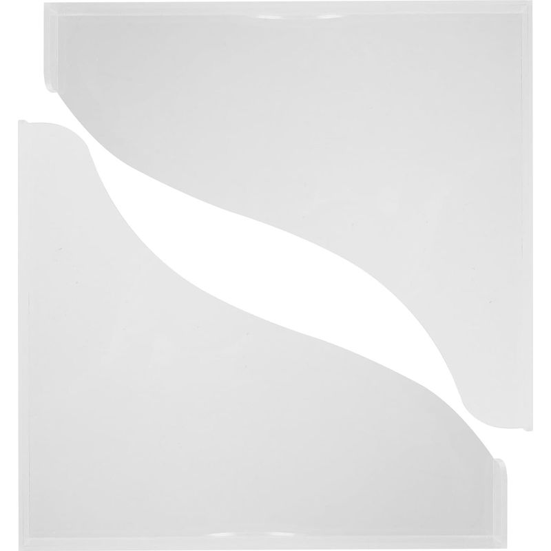 Spritzschutz Aus Acryl Für Badewannen, 1 Set, Hohe Transparenz Und Glatte Oberfläche,