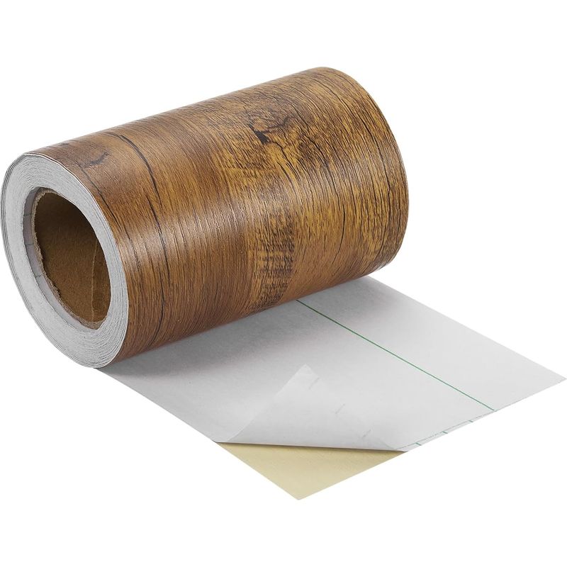 Sourcing Map Klebeband In Holzoptik, 10 Cm X M, Zur Reparatur Von Fußleisten, Türen,