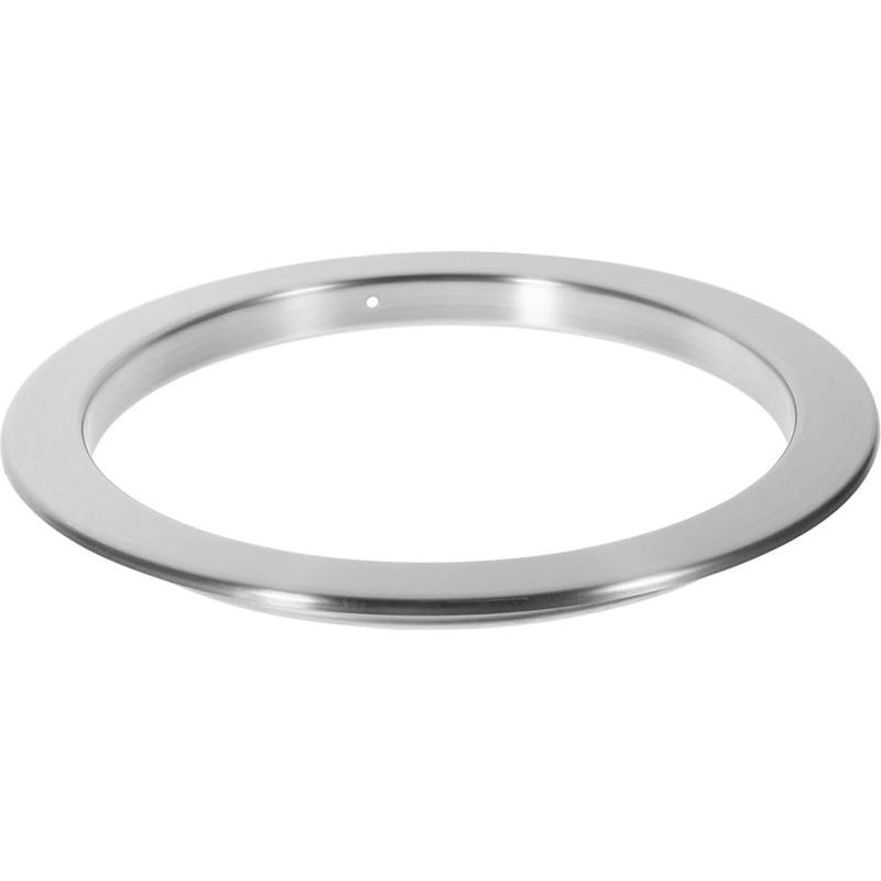 Runder, Eingelassener Kabelkanal Aus Edelstahl Mit Elegantem Design