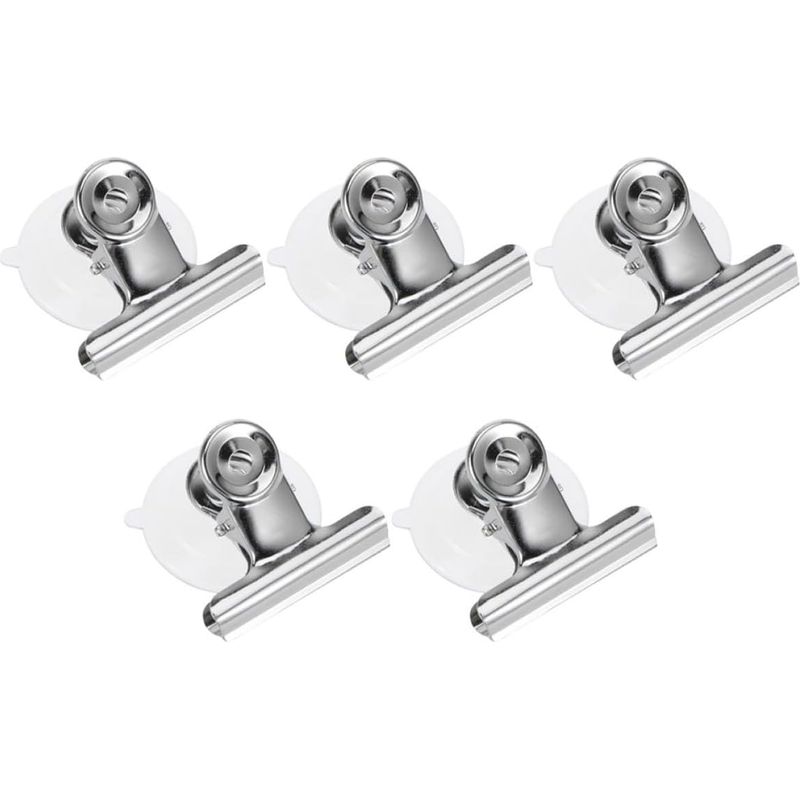 Set Mit 5 Saugnapfhalterungen Aus Edelstahl