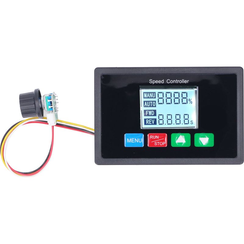 Drehzahlregelung Für Gleichstrommotor Mit Integriertem Lcd-bildschirm