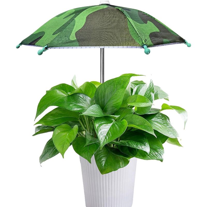 Gartenschirm Für Pflanzen, Uv-schutz, Terrasse, Balkon, Außenbereich, Patio, Camping