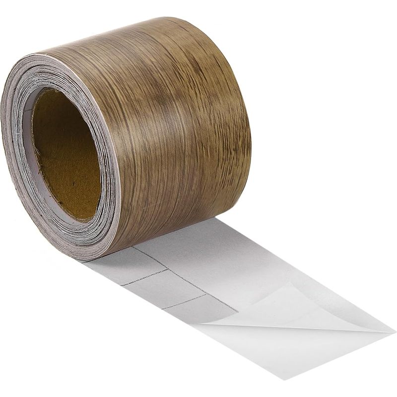 Sourcing Map Klebeband In Holzoptik, 5 Cm X 10 M, Zur Reparatur Von Fußleisten Und Türen,