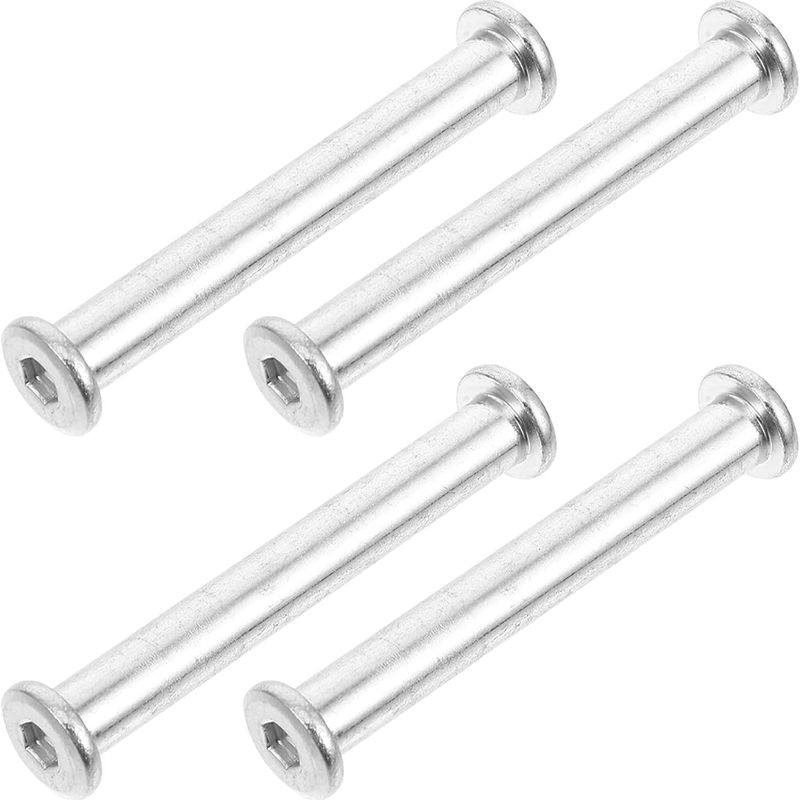 Gehärtete Stahlschrauben Für Erhöhte Stabilität Und Einfachen Austausch, Set Mit 4 Gartenschirmen.