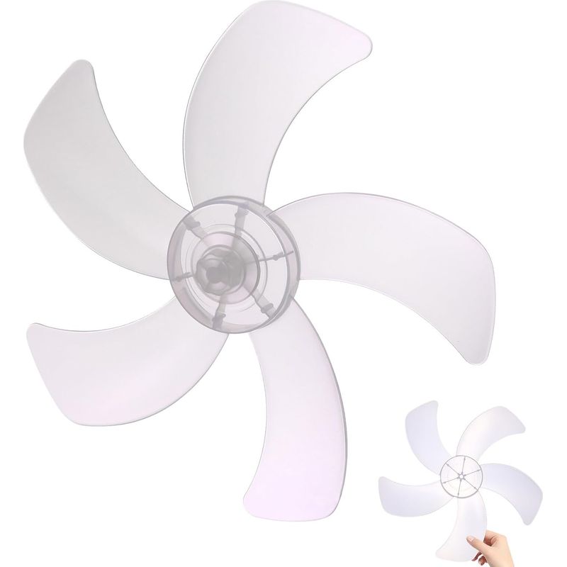 37 Cm Kunststoffventilator, 5-blatt-modell