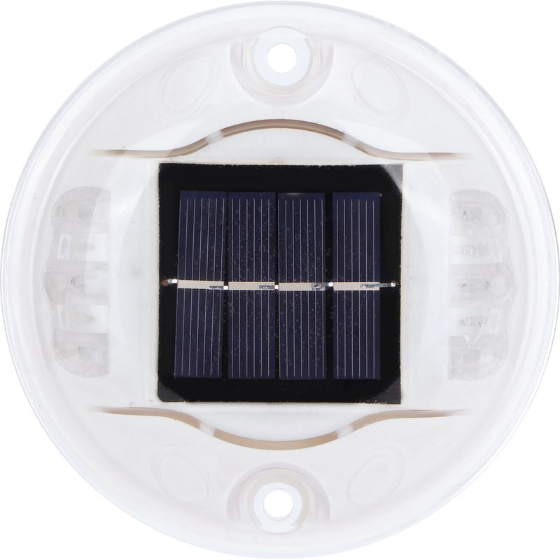 Runde, Wasserdichte Ip68 Solar-led-induktionsleuchte Für Garten Und Einfahrt