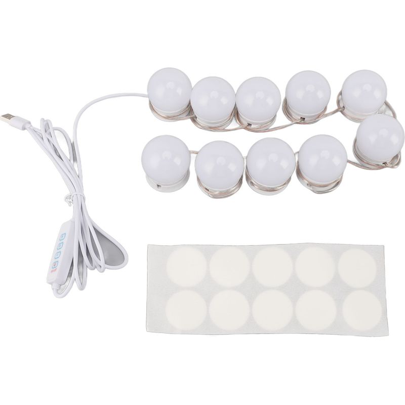 Led-schminktischleuchte Mit 10 Dimmbaren Glühbirnen