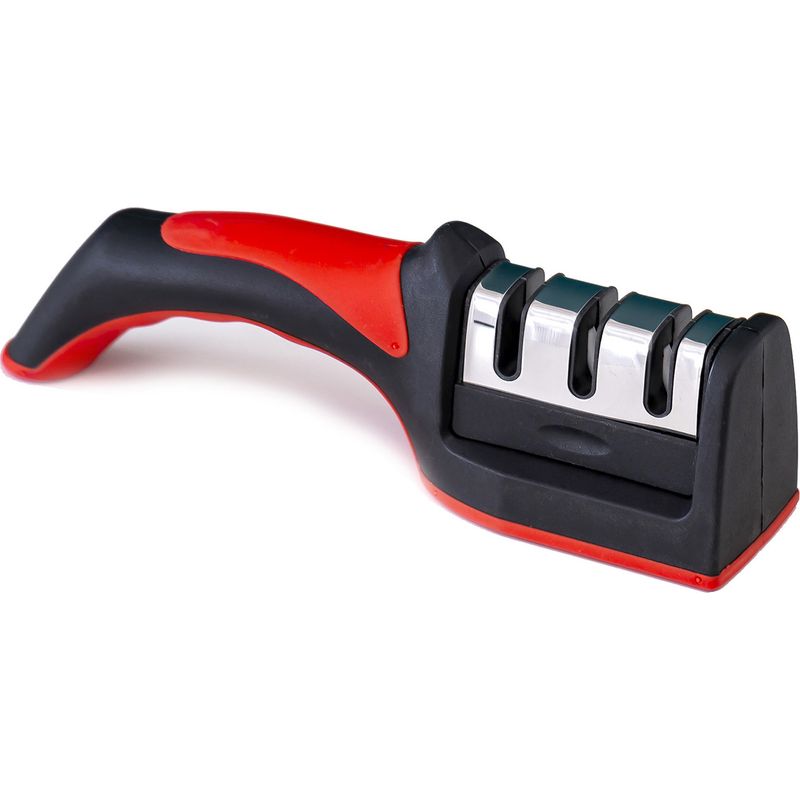 Rotes Und Schwarzes 3-teiliges Taschenmesser