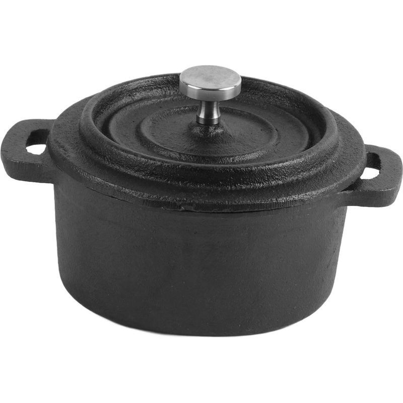 Traditionelles Doppelgusseisen Mit Ergonomischem Griff