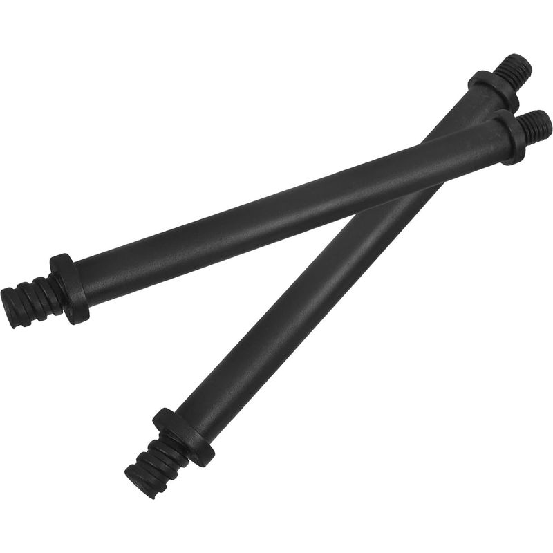 Ersatzgriffe Für Inoomp Toilettenbürsten, 2er-pack, Kunststoffgewinde, Schwarz, 141 Mm, K