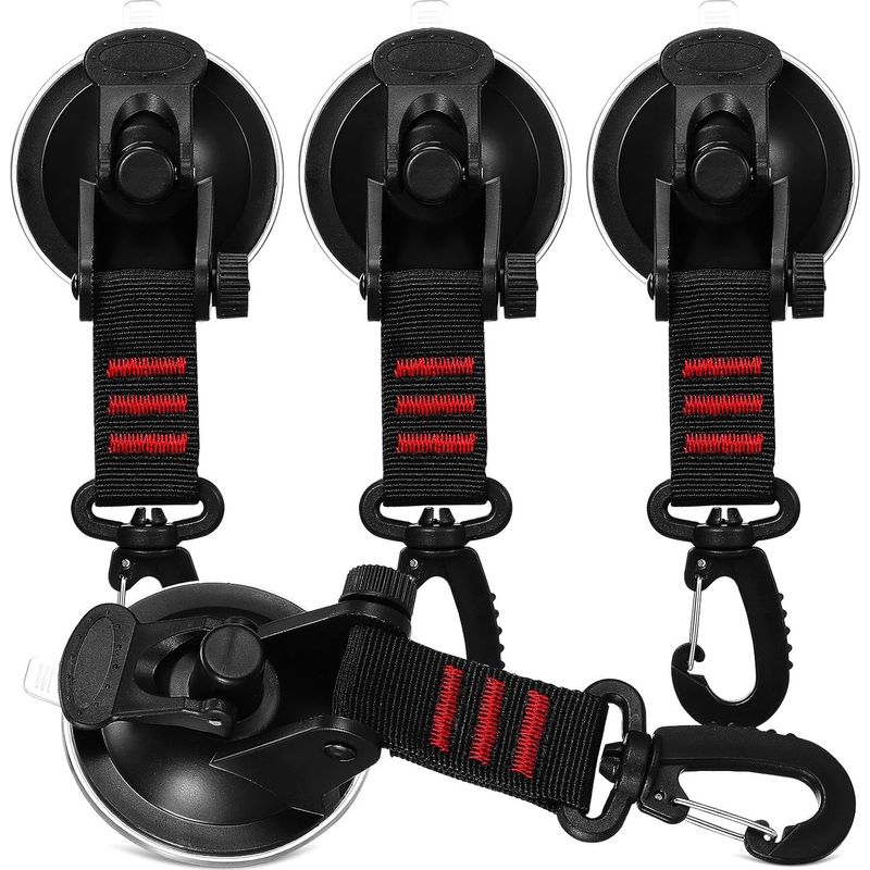 Set Mit 4 Saugnapfklemmen Mit Starkem Saugnapf Und