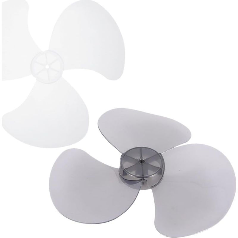 2 Stück Lüfterflügel Aus Kunststoff Für Tisch Und Standventilator 28cm Temperaturbeständig